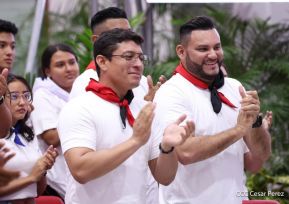 Acto en conmemoración al Tránsito a la Inmortalidad de Augusto C. Sandino