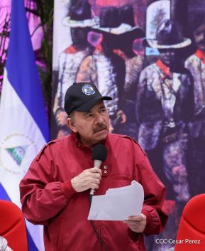 Acto en conmemoración al Tránsito a la Inmortalidad de Augusto C. Sandino