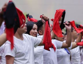 Acto en conmemoración al Tránsito a la Inmortalidad de Augusto C. Sandino