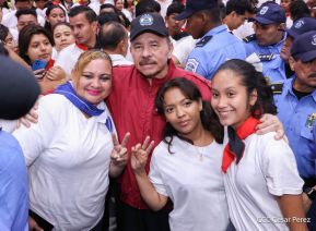 Acto en conmemoración al Tránsito a la Inmortalidad de Augusto C. Sandino