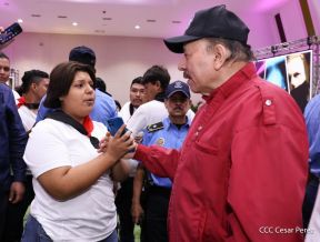 Acto en conmemoración al Tránsito a la Inmortalidad de Augusto C. Sandino
