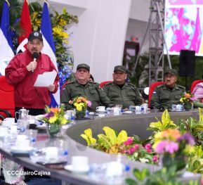 Acto en conmemoración al Tránsito a la Inmortalidad de Augusto C. Sandino
