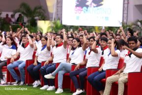 Acto en conmemoración al Tránsito a la Inmortalidad de Augusto C. Sandino