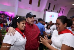 Acto en conmemoración al Tránsito a la Inmortalidad de Augusto C. Sandino