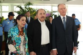 Comandante Daniel y Compañera Rosario en encuentro con el  General Nikolai Patrushev