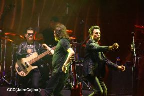 Concierto de Los Temerarios en el Estadio Nacional Soberanía de Managua