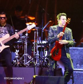 Concierto de Los Temerarios en el Estadio Nacional Soberanía de Managua