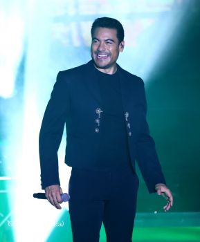 Así disfrutando los nicaragüenses del concierto de Carlos Rivera 