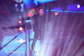 Así disfrutando los nicaragüenses del concierto de Carlos Rivera 