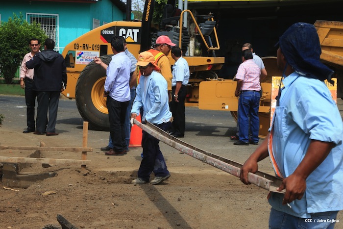 Arranca Plan de Mejoramiento de Andenes y Calles