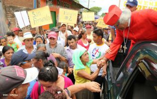 Pueblo católico de El Sauce recibe con júbilo al Cardenal Brenes