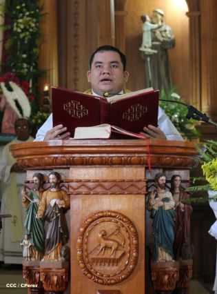 Pueblo católico de El Sauce recibe con júbilo al Cardenal Brenes