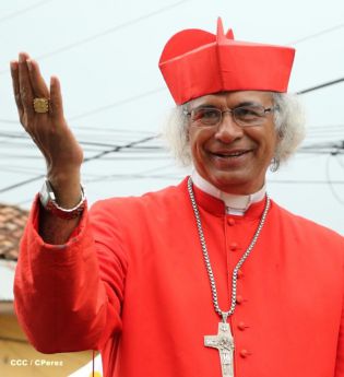 Pueblo católico de El Sauce recibe con júbilo al Cardenal Brenes