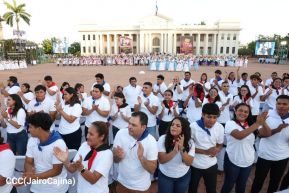 Realizan acto en conmemoración del 129 aniversario del natalicio de nuestro Valiente General Augusto Sandino