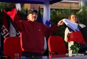 Realizan acto en conmemoración del 129 aniversario del natalicio de nuestro Valiente General Augusto Sandino