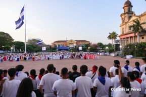 Realizan acto en conmemoración del 129 aniversario del natalicio de nuestro Valiente General Augusto Sandino