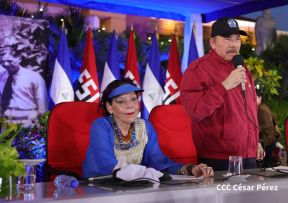 Realizan acto en conmemoración del 129 aniversario del natalicio de nuestro Valiente General Augusto Sandino