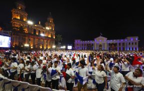 Realizan acto en conmemoración del 129 aniversario del natalicio de nuestro Valiente General Augusto Sandino