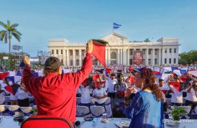 Realizan acto en conmemoración del 129 aniversario del natalicio de nuestro Valiente General Augusto Sandino