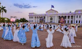 Realizan acto en conmemoración del 129 aniversario del natalicio de nuestro Valiente General Augusto Sandino