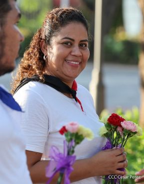 Realizan acto en conmemoración del 129 aniversario del natalicio de nuestro Valiente General Augusto Sandino