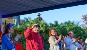 Realizan acto en conmemoración del 129 aniversario del natalicio de nuestro Valiente General Augusto Sandino