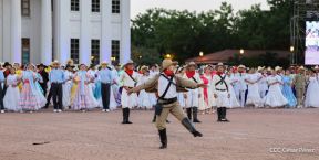 Realizan acto en conmemoración del 129 aniversario del natalicio de nuestro Valiente General Augusto Sandino