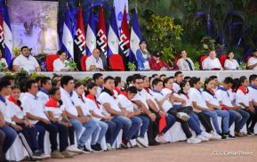 Realizan acto en conmemoración del 129 aniversario del natalicio de nuestro Valiente General Augusto Sandino