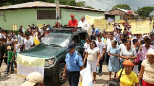 Pueblo católico de El Sauce recibe con júbilo al Cardenal Brenes