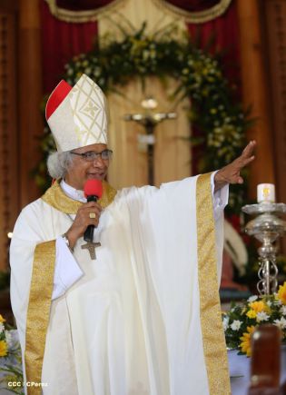 Pueblo católico de El Sauce recibe con júbilo al Cardenal Brenes