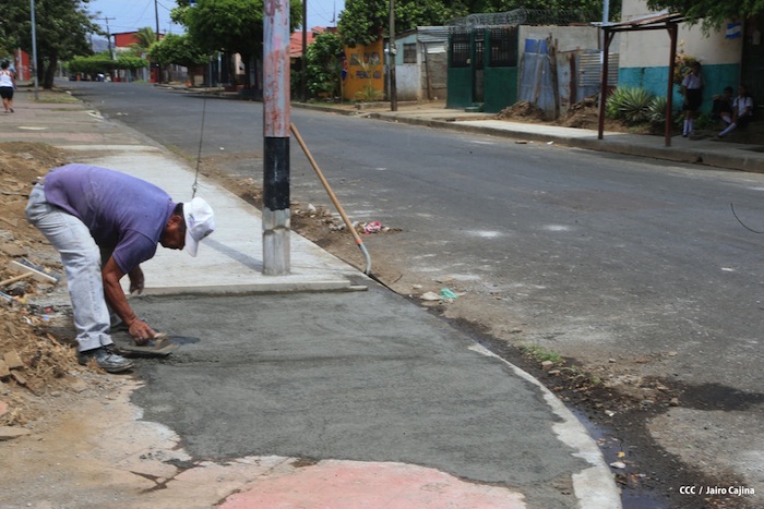 Arranca Plan de Mejoramiento de Andenes y Calles
