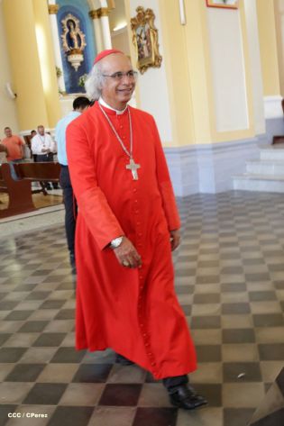 Granadinos se desbordan para recibir al Cardenal Brenes