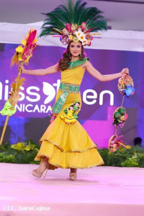 Derroche de bellezas en Competencia de Trajes de Fantasía de Miss Teen 2024