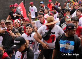 ¡Un Pueblo Unido Jamás Será Vencido! Caminata hacia la Hacienda El Vapor en honor a los Héroes y Mártires