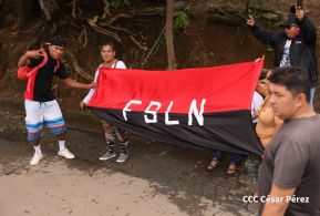 ¡Un Pueblo Unido Jamás Será Vencido! Caminata hacia la Hacienda El Vapor en honor a los Héroes y Mártires