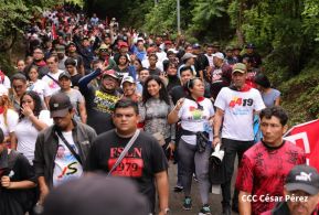 ¡Un Pueblo Unido Jamás Será Vencido! Caminata hacia la Hacienda El Vapor en honor a los Héroes y Mártires