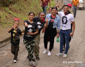 ¡Un Pueblo Unido Jamás Será Vencido! Caminata hacia la Hacienda El Vapor en honor a los Héroes y Mártires