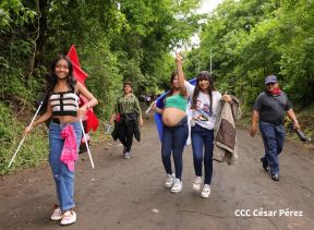¡Un Pueblo Unido Jamás Será Vencido! Caminata hacia la Hacienda El Vapor en honor a los Héroes y Mártires