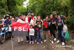 ¡Un Pueblo Unido Jamás Será Vencido! Caminata hacia la Hacienda El Vapor en honor a los Héroes y Mártires