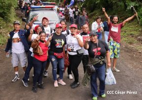 ¡Un Pueblo Unido Jamás Será Vencido! Caminata hacia la Hacienda El Vapor en honor a los Héroes y Mártires