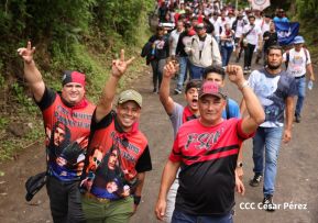 ¡Un Pueblo Unido Jamás Será Vencido! Caminata hacia la Hacienda El Vapor en honor a los Héroes y Mártires