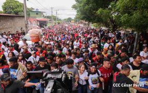 ¡Un Pueblo Unido Jamás Será Vencido! Caminata hacia la Hacienda El Vapor en honor a los Héroes y Mártires