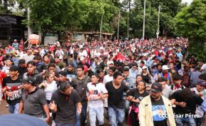 ¡Un Pueblo Unido Jamás Será Vencido! Caminata hacia la Hacienda El Vapor en honor a los Héroes y Mártires