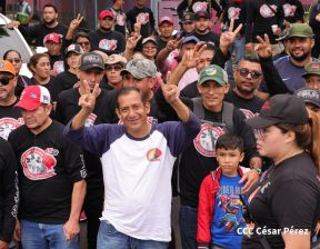 ¡Un Pueblo Unido Jamás Será Vencido! Caminata hacia la Hacienda El Vapor en honor a los Héroes y Mártires