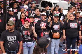 ¡Un Pueblo Unido Jamás Será Vencido! Caminata hacia la Hacienda El Vapor en honor a los Héroes y Mártires