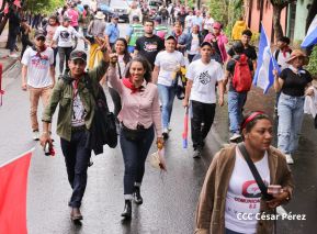 ¡Un Pueblo Unido Jamás Será Vencido! Caminata hacia la Hacienda El Vapor en honor a los Héroes y Mártires