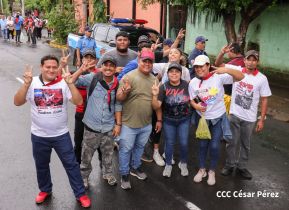 ¡Un Pueblo Unido Jamás Será Vencido! Caminata hacia la Hacienda El Vapor en honor a los Héroes y Mártires