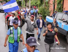¡Un Pueblo Unido Jamás Será Vencido! Caminata hacia la Hacienda El Vapor en honor a los Héroes y Mártires