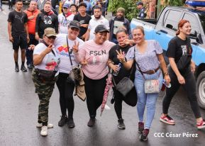 ¡Un Pueblo Unido Jamás Será Vencido! Caminata hacia la Hacienda El Vapor en honor a los Héroes y Mártires