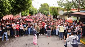 ¡Un Pueblo Unido Jamás Será Vencido! Caminata hacia la Hacienda El Vapor en honor a los Héroes y Mártires